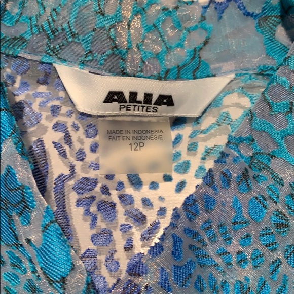 Blouse pretty sheer - Picture 3 of 7